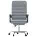 Fauteuil de massage inclinable de bureau Gris clair Tissu - Photo n°3