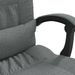 Fauteuil de massage inclinable de bureau Gris foncé Tissu - Photo n°10