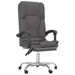 Fauteuil de massage inclinable de bureau Gris Similicuir - Photo n°2