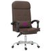 Fauteuil de massage inclinable de bureau Marron Similicuir - Photo n°10