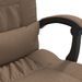 Fauteuil de massage inclinable de bureau Marron Tissu - Photo n°10