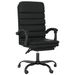 Fauteuil de massage inclinable de bureau Noir Similicuir - Photo n°2