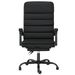 Fauteuil de massage inclinable de bureau Noir Similicuir - Photo n°3