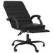 Fauteuil de massage inclinable de bureau Noir Similicuir - Photo n°6