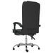 Fauteuil de massage inclinable de bureau Noir Velours - Photo n°5