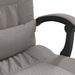 Fauteuil de massage inclinable de bureau Taupe Tissu 3 - Photo n°10