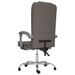 Fauteuil de massage inclinable de bureau Taupe Tissu - Photo n°5