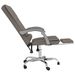 Fauteuil de massage inclinable de bureau Taupe Tissu - Photo n°7