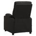 Fauteuil de massage inclinable électrique Noir Tissu 8 - Photo n°5