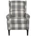 Fauteuil de massage inclinable Gris blanc Tissu - Photo n°3