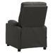 Fauteuil de massage inclinable Gris foncé Tissu 22 - Photo n°6