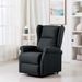 Fauteuil de massage inclinable Gris foncé Tissu 10 - Photo n°2