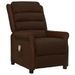 Fauteuil de massage inclinable Marron Similicuir 7 - Photo n°1