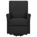 Fauteuil de massage inclinable Noir Tissu 2 - Photo n°4