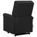 Fauteuil de massage inclinable Noir Tissu 2 - Photo n°6