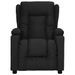 Fauteuil de massage inclinable Noir Tissu 6 - Photo n°2