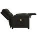 Fauteuil de massage inclinable Noir Tissu 7 - Photo n°6