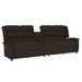 Fauteuil de massage inclinable porte-gobelet 4 places Taupe - Photo n°1