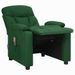 Fauteuil de massage inclinable Vert foncé Tissu 17 - Photo n°6