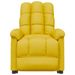 Fauteuil de massage Jaune Tissu - Photo n°3