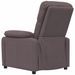 Fauteuil de massage Marron foncé Tissu - Photo n°5