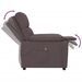 Fauteuil de massage Marron foncé Tissu - Photo n°7