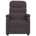 Fauteuil de massage Marron foncé Tissu - Photo n°4