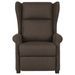 Fauteuil de massage Marron foncé Tissu - Photo n°2