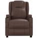 Fauteuil de massage Marron Similicuir - Photo n°3