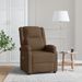 Fauteuil de massage Marron Tissu - Photo n°2