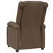 Fauteuil de massage Marron Tissu - Photo n°5