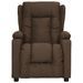 Fauteuil de massage Marron Tissu - Photo n°3