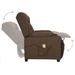 Fauteuil de massage Marron Tissu - Photo n°5