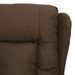 Fauteuil de massage Marron Tissu - Photo n°6