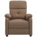 Fauteuil de massage Marron Tissu - Photo n°3