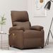 Fauteuil de massage Marron Tissu - Photo n°1