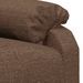 Fauteuil de massage Marron Tissu - Photo n°8