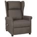 Fauteuil de massage Marron Tissu - Photo n°1