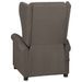 Fauteuil de massage Marron Tissu - Photo n°5