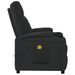 Fauteuil de massage Noir Similicuir - Photo n°4