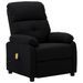 Fauteuil de massage Noir Tissu 5 - Photo n°1