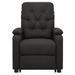 Fauteuil de massage Noir Tissu - Photo n°3