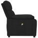 Fauteuil de massage Noir Tissu - Photo n°4