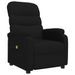 Fauteuil de massage Noir Tissu - Photo n°3