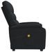 Fauteuil de massage Noir Tissu - Photo n°5