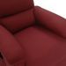 Fauteuil de massage Rouge bordeaux Tissu - Photo n°9