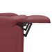 Fauteuil de massage Rouge bordeaux Tissu - Photo n°8