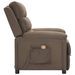 Fauteuil de massage Taupe Tissu - Photo n°4