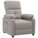 Fauteuil de massage Taupe Tissu - Photo n°2