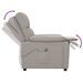 Fauteuil de massage Taupe Tissu - Photo n°7